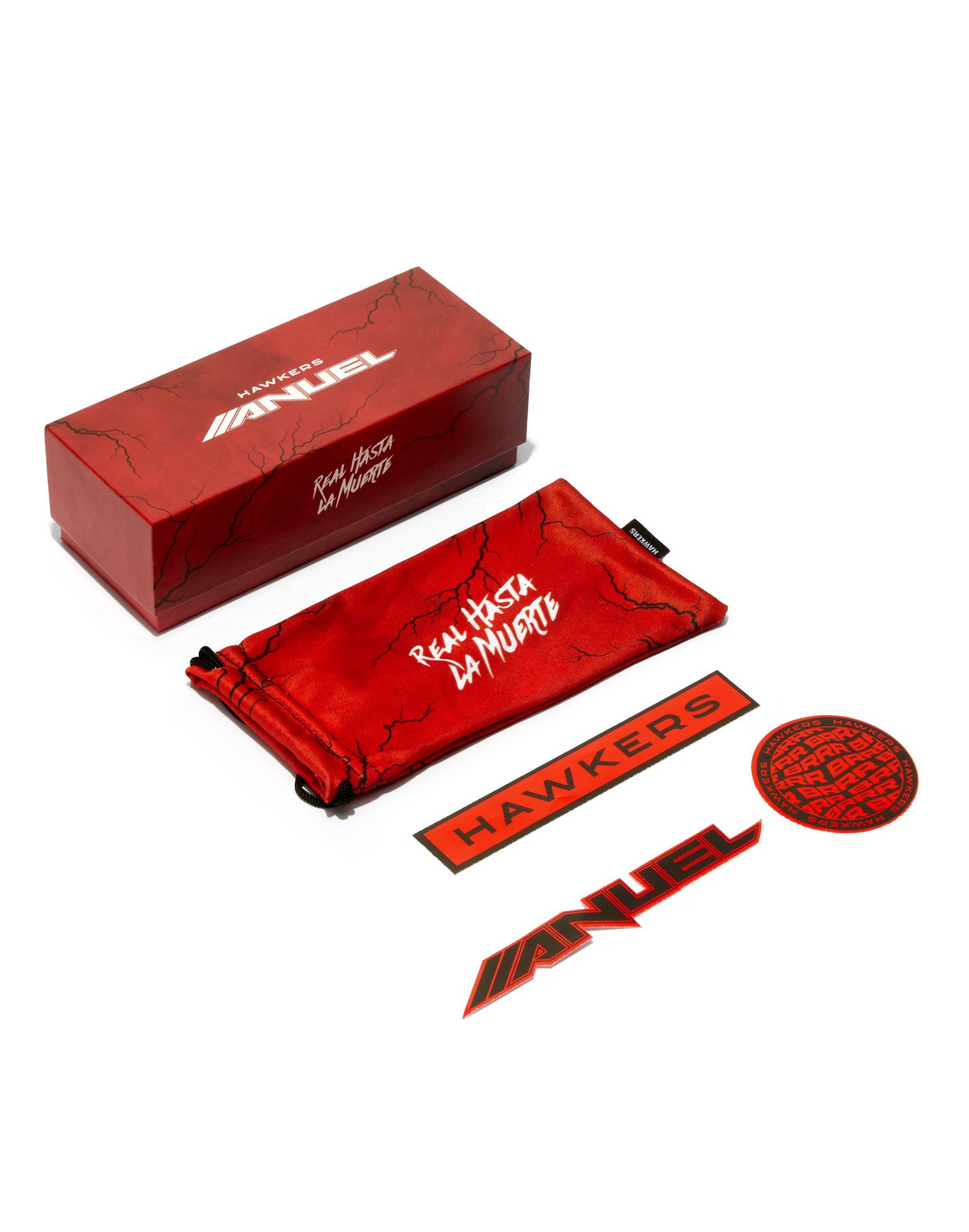 Classysy Hawkers Unisex Sunglasses ANUEL Red