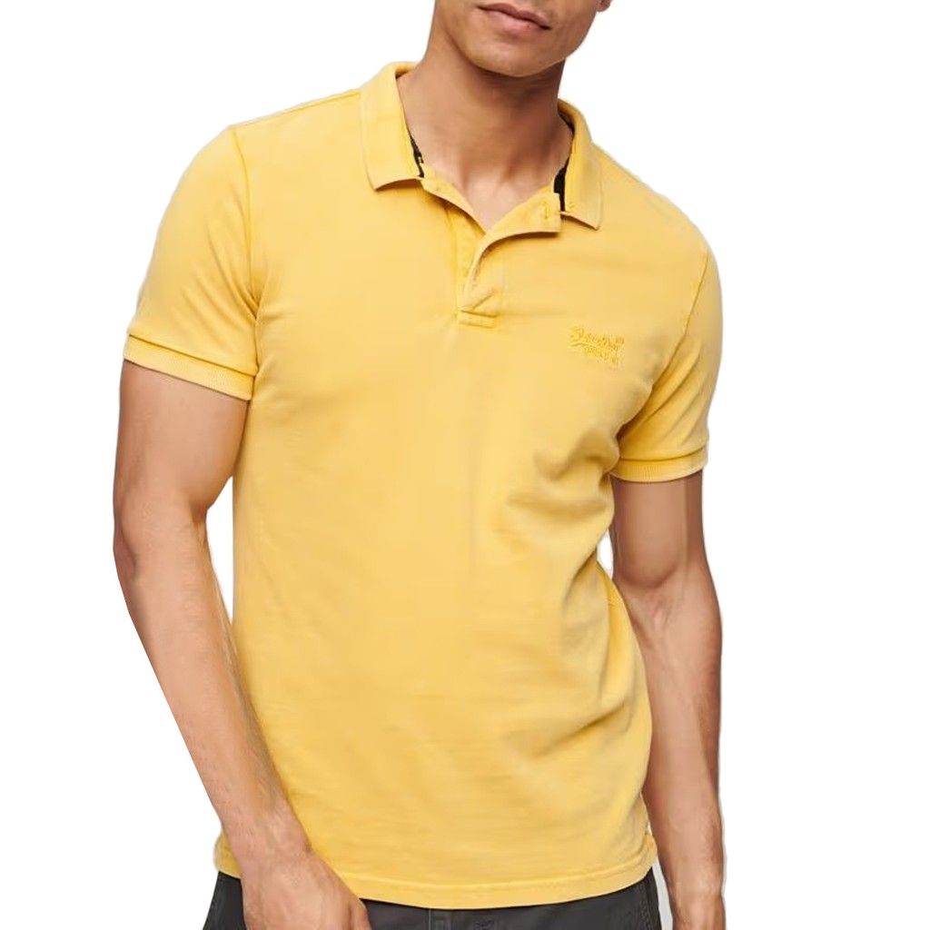 Superdry - Polo Giallo Uomo X073_M1110345A-_07K -1 | BDroppy