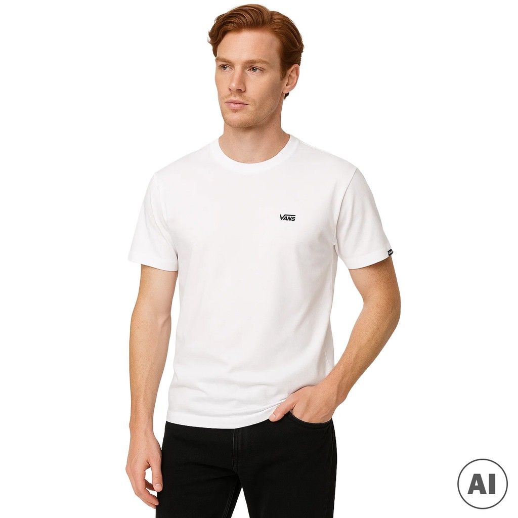 Vans - T-shirt Bianco Uomo X073_VN0A3CZEYB21-_YB21 -1 | BDroppy