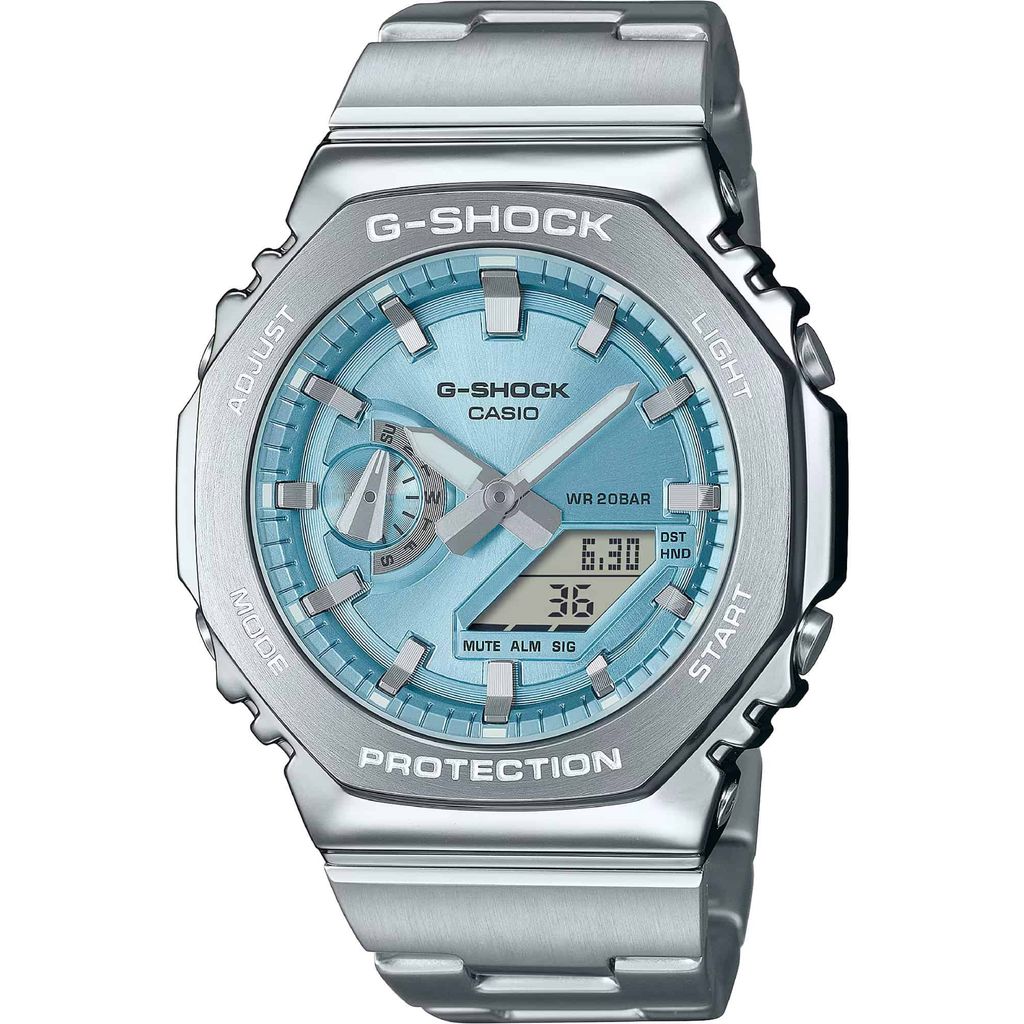 Casio - Orologi Grigio Uomo X093_GM-2110D-2AER -1 | BDroppy