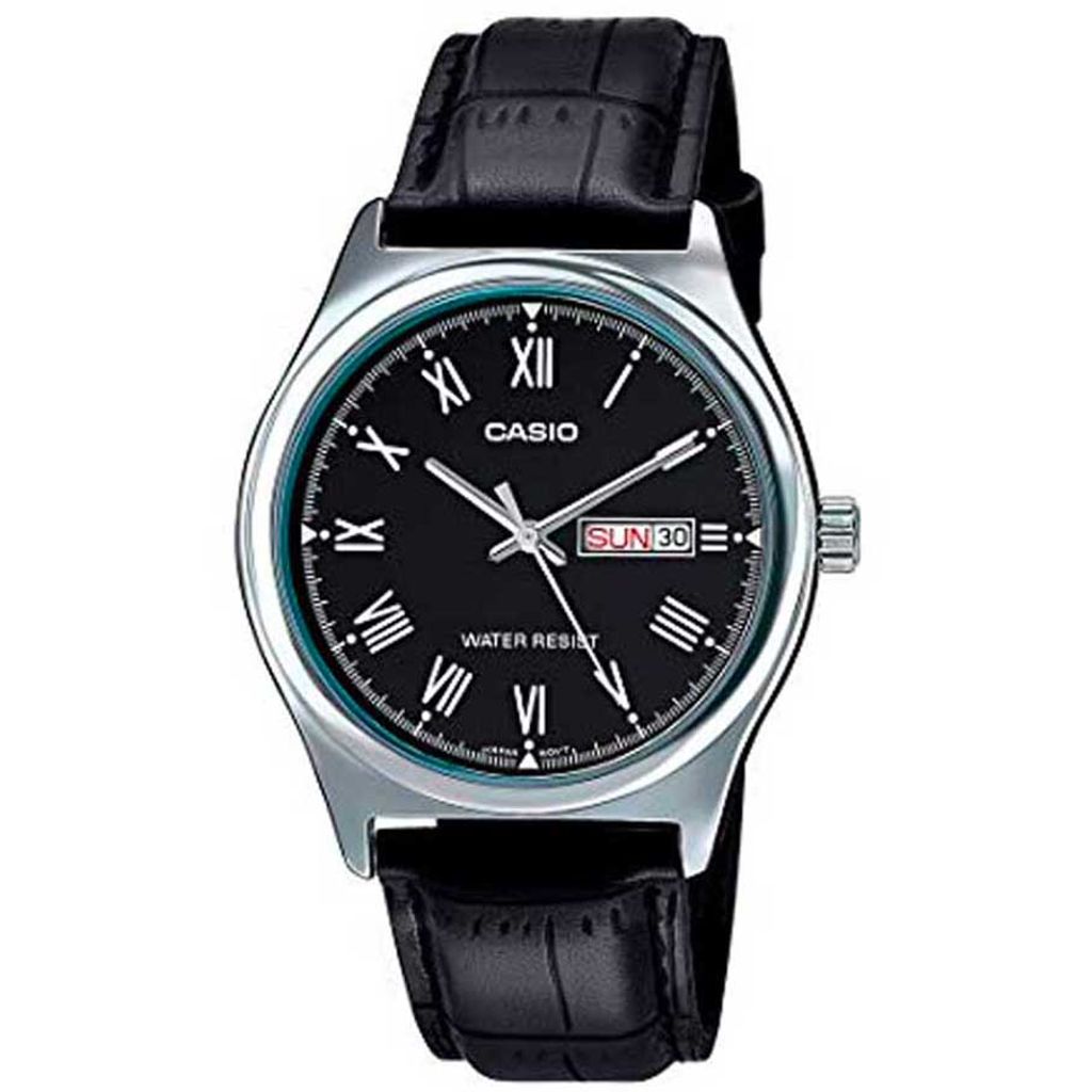 Casio - Reloj Negro Hombre X093_MTP-V006L-1B -1 | BDroppy