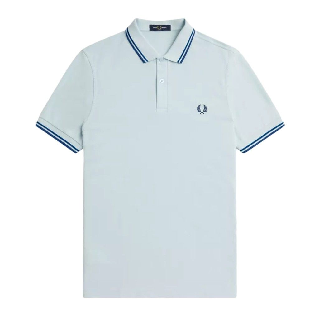 Fred Perry - Polo Blu Uomo X073_M3600-_V08_D -1 | BDroppy