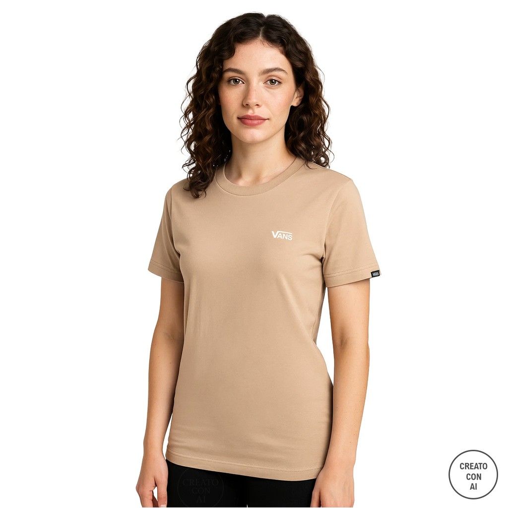 Vans - T-shirt Rosso Donna X073_VN0A3CZE4MG1-_VN4MG -1 | BDroppy
