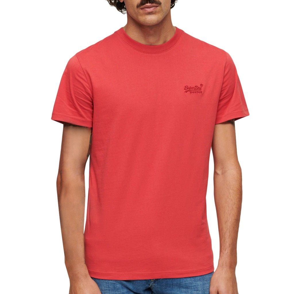 Superdry - T-shirt Rosso Uomo X073_M1011927A-_4FE -1 | BDroppy