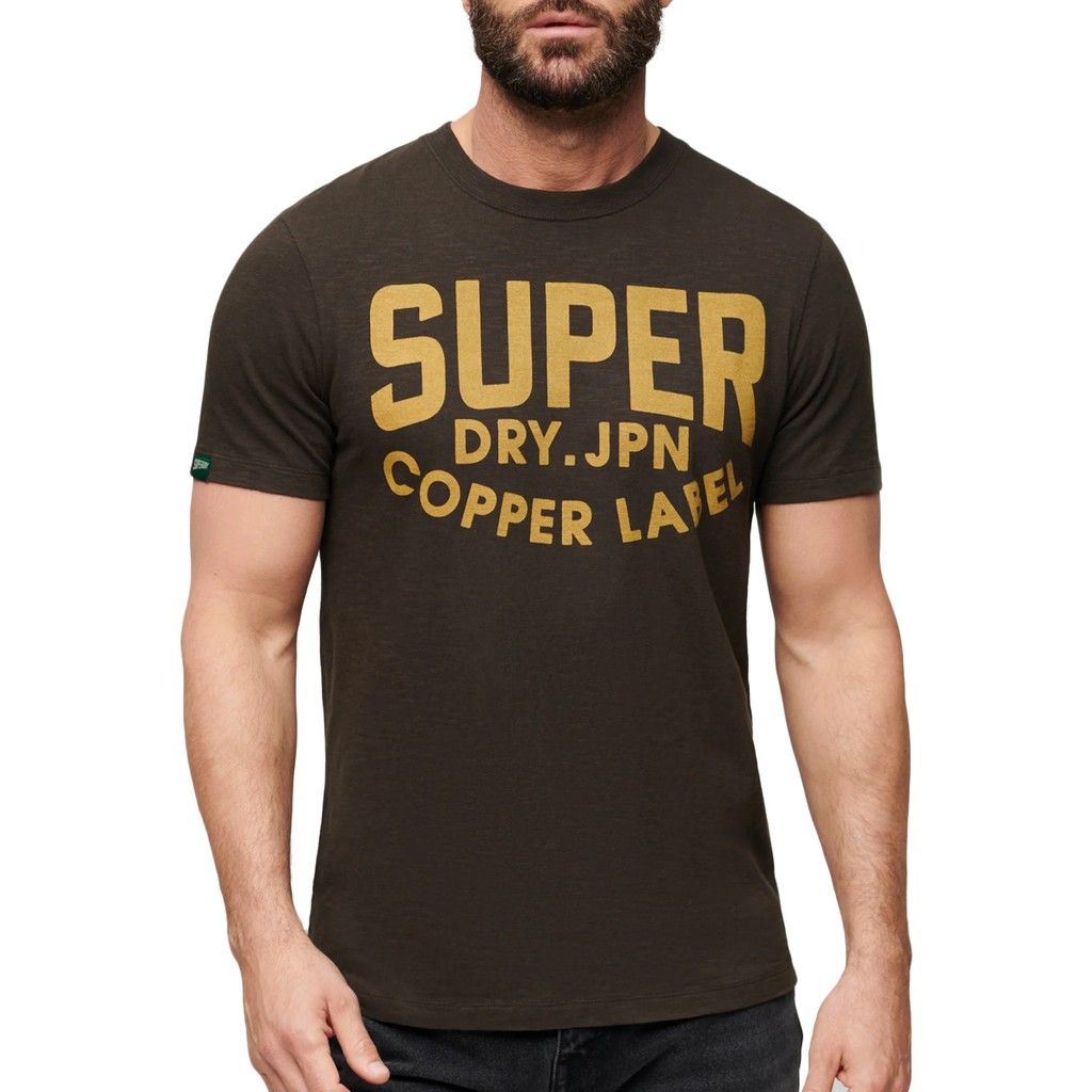 Superdry - T-shirt Nero Uomo X073_M1011900A-_PKT -1 | BDroppy