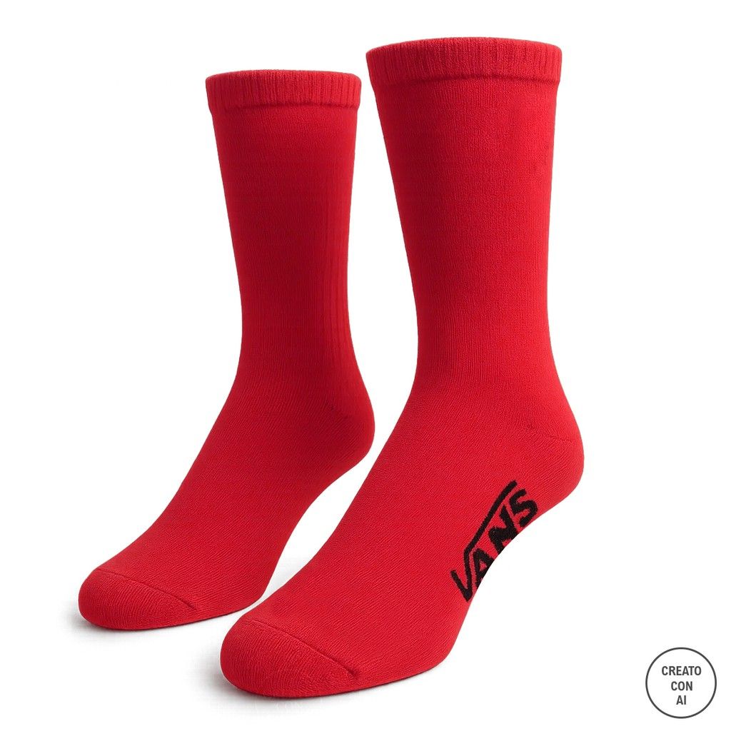 Vans - Calzetas Rojo Mujer X073_VN0A5EZCIZQ1-_VNIZQ -1 | BDroppy