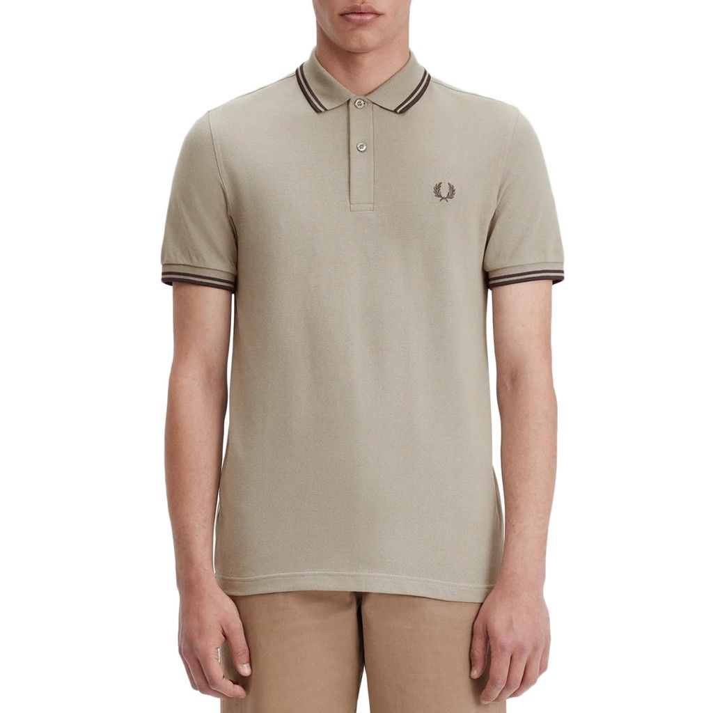 Fred Perry - Polo Grigio Uomo X073_M3600-_U84 -1 | BDroppy