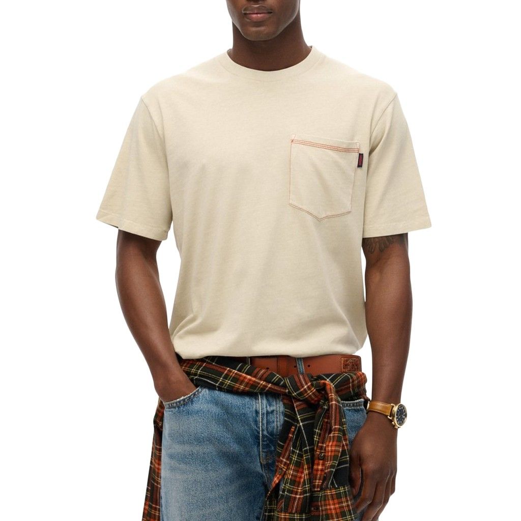 Superdry - T-shirt Bianco Uomo X073_M1011723A-_2LH -1 | BDroppy