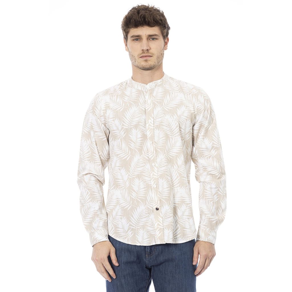 Baldinini Trend - Shirts Brown Men SLE2CM1915U_LIVORNO_SabbiaSand_G -1 | BDroppy
