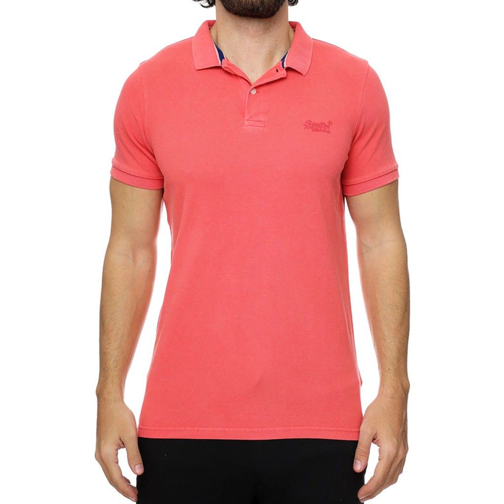 Superdry - Polo Rosa Uomo X073_M1110345A-_9SU -1 | BDroppy