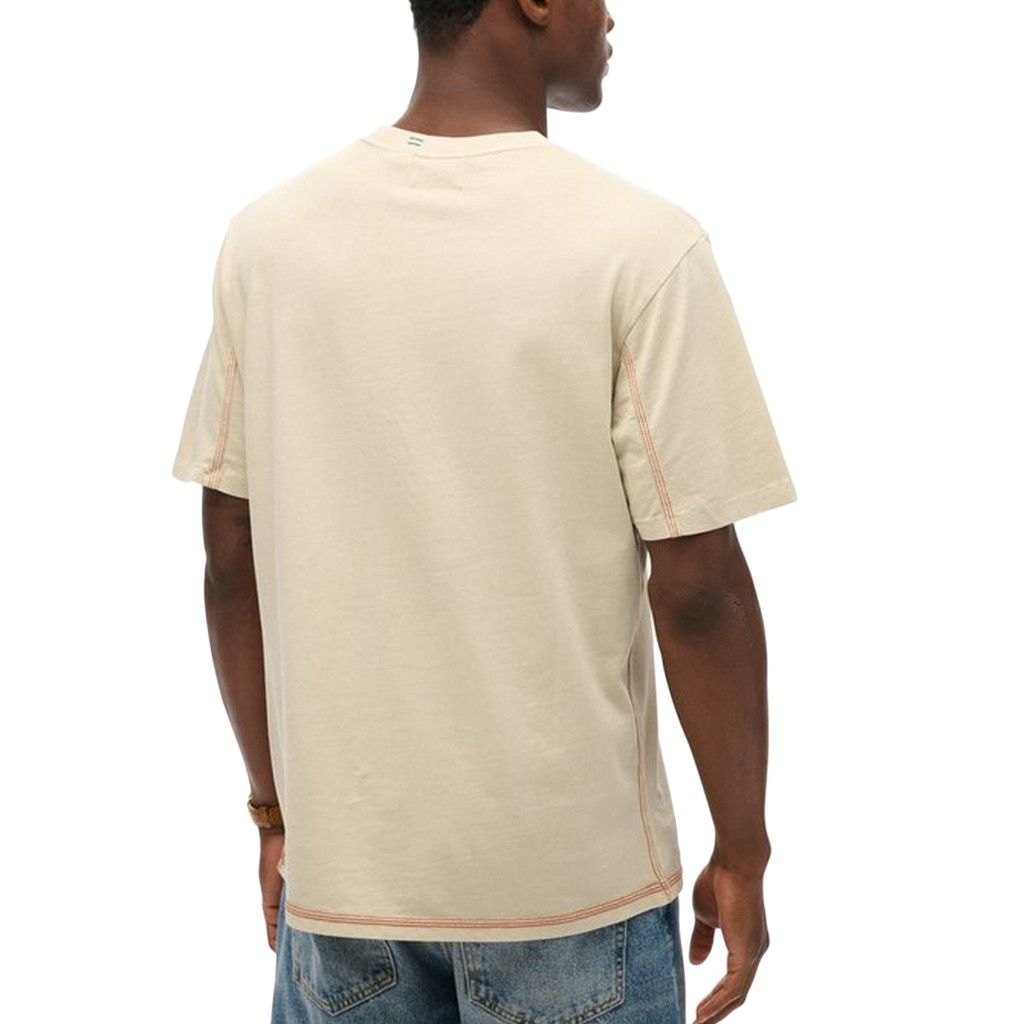 Superdry - T-shirt Bianco Uomo X073_M1011723A-_2LH -2 | BDroppy
