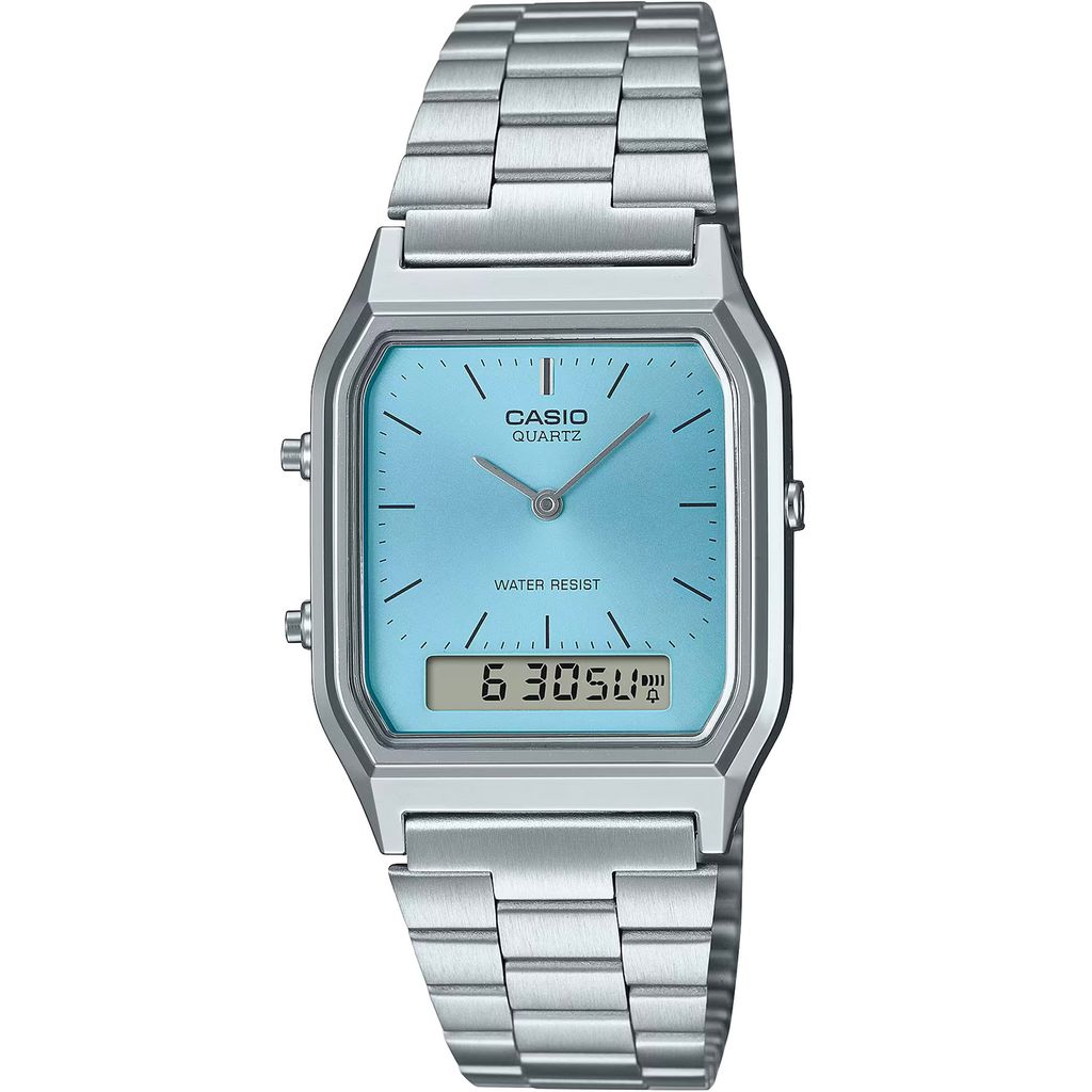 Casio - Orologi Grigio Unisex X093_AQ-230A-2A1 -1 | BDroppy
