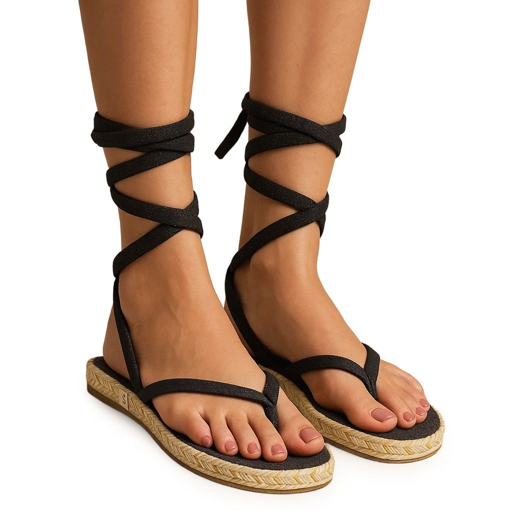 Nalho - Sandali Nero Donna X073_NA0039-_BLACK -2 | BDroppy