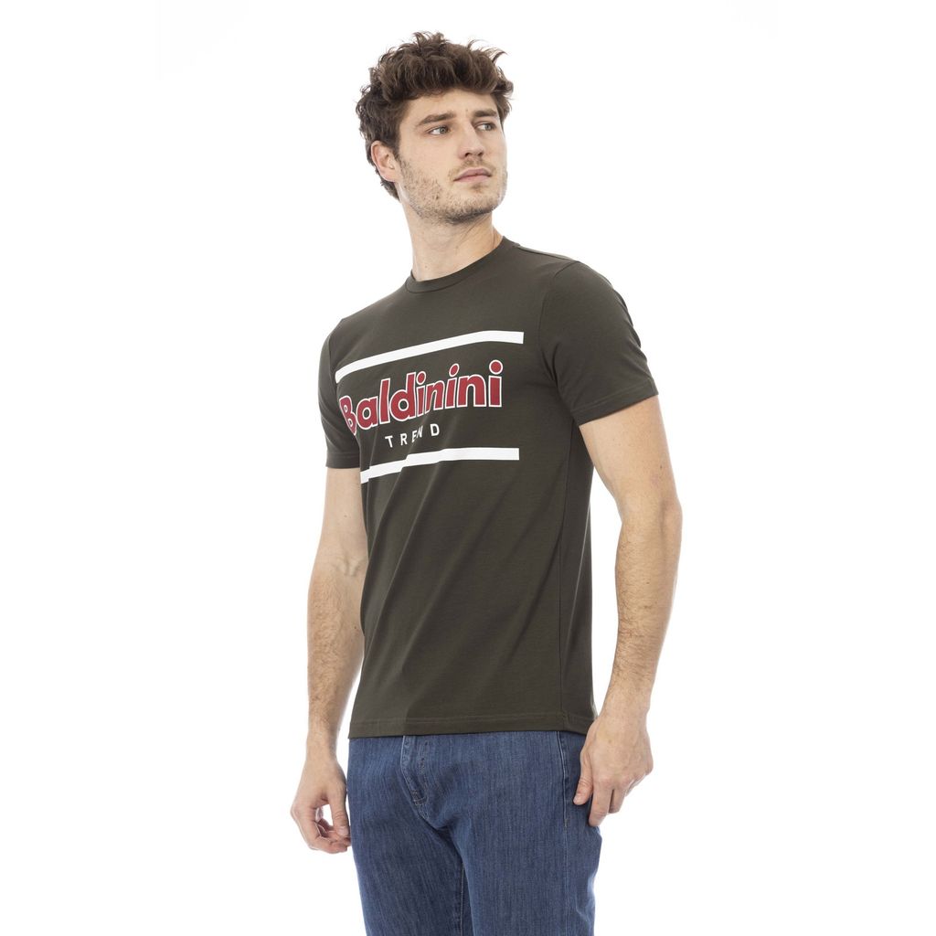 Baldinini Trend - T-shirt Verde Uomo TSU540_COMO_MILITARE -2 | BDroppy