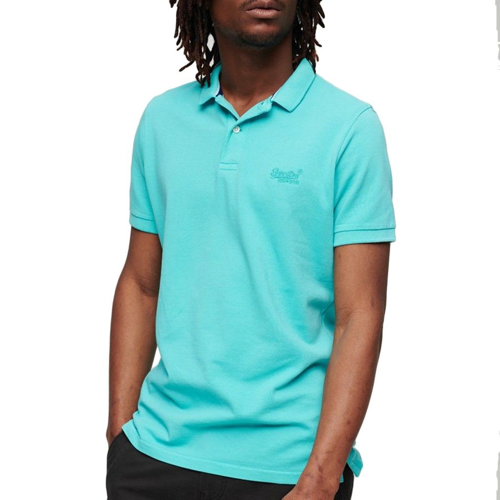 Superdry - Polo Blu Uomo X073_M1110345A-_0VA -1 | BDroppy