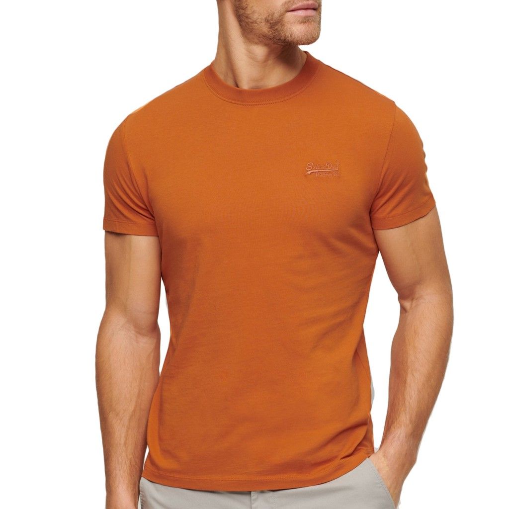 Superdry - T-shirt Arancione Uomo X073_M1011927A-_K6F -1 | BDroppy