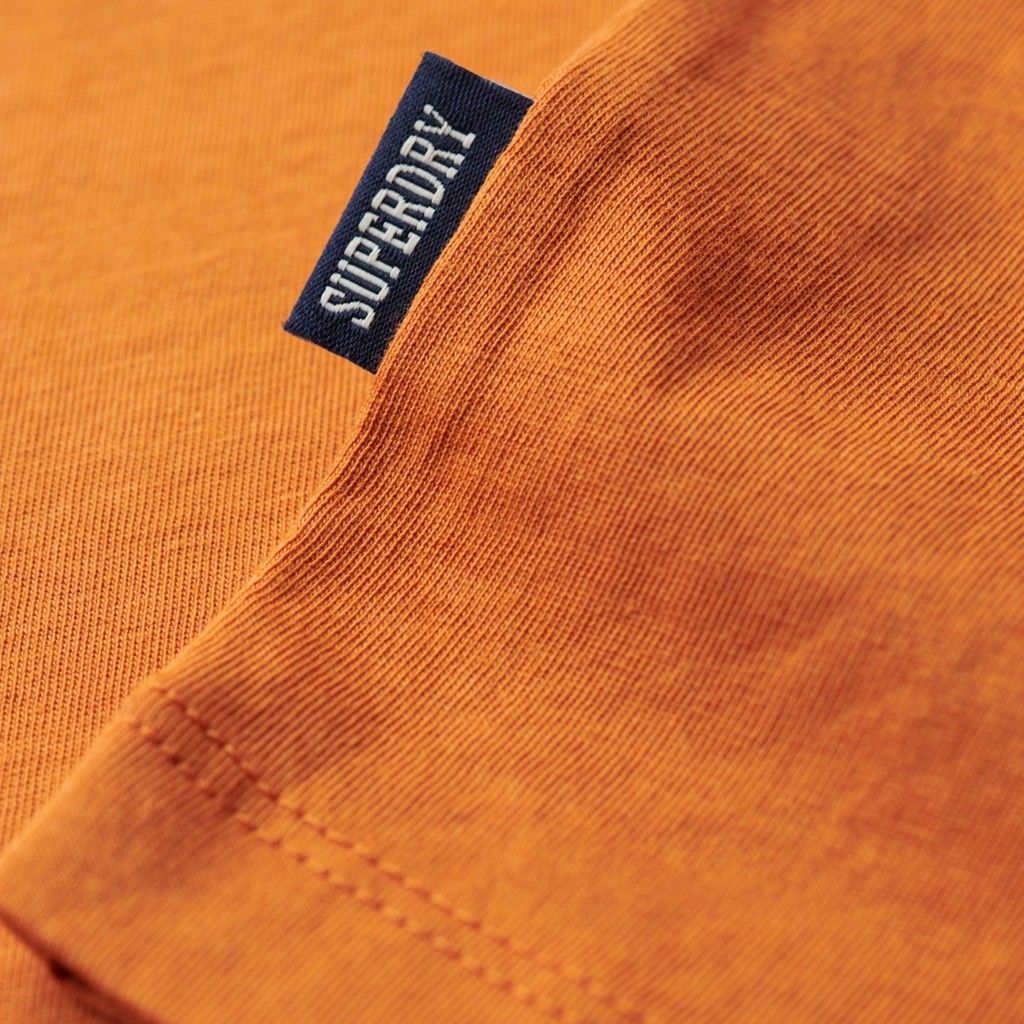 Superdry - T-shirt Arancione Uomo X073_M1011927A-_K6F -3 | BDroppy