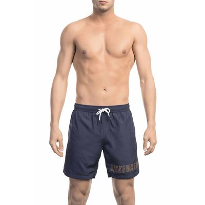 Bikkembergs Beachwear Costumi Blu Uomo BKK1MBM01_NAVY | BDroppy