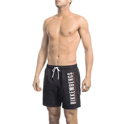Bikkembergs Beachwear Costumi Nero Uomo BKK1MBM03_BLACK | BDroppy