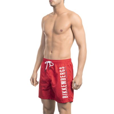 Bikkembergs Beachwear Costumi Rosso Uomo BKK1MBM03_RED | BDroppy